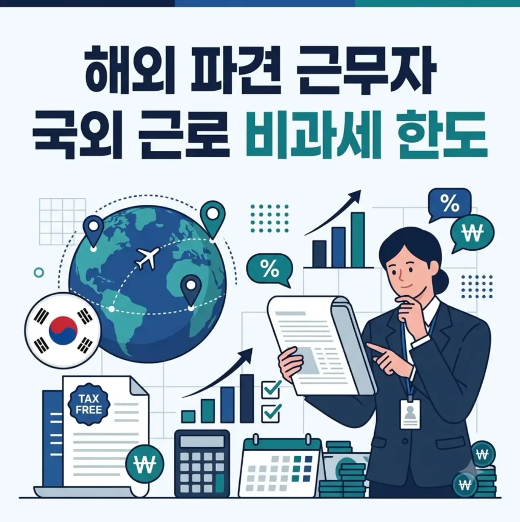 해외-파견-근무자-국외-근로-비과세-한도