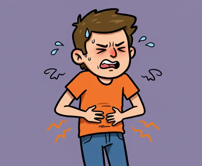 배가 콕콕 찌르듯이 아플 때