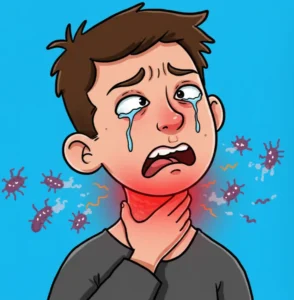 말 많이 해서 목 아플 때