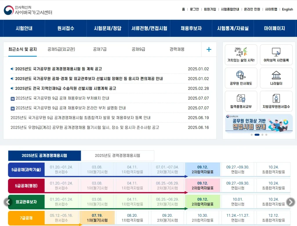 7급-공무원-원서-접수