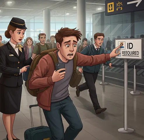 비행기 탑승 신분증 없을 때-2