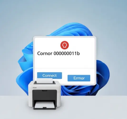공유 프린터 연결 시 0x0000011b 오류 해결