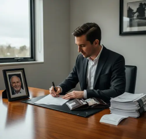 돌아가신 아버지 통장에서 돈 빼서 장례비로 쓰는 사람