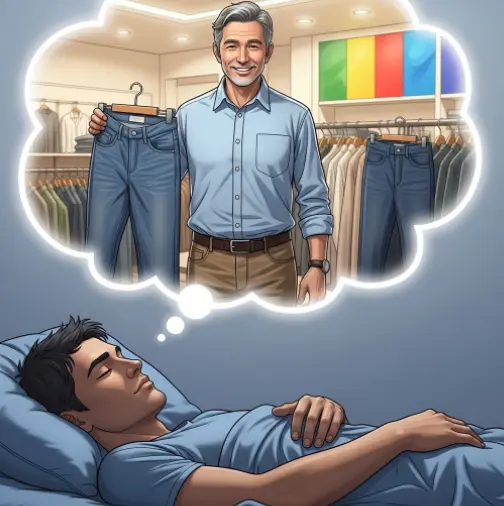 돌아가신 아버지가 바지를 사주는 꿈해몽