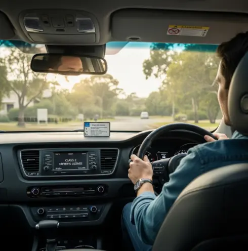 2종 보통 면허 소지자가 카니발 9인승 운전