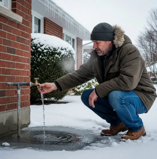 수도 동파 방지하려고 물 틀어놓을 때 온수-1