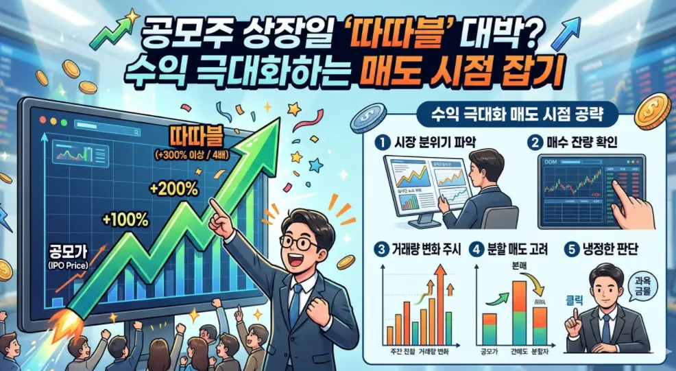 수익 극대화하는 매도 시점 잡기