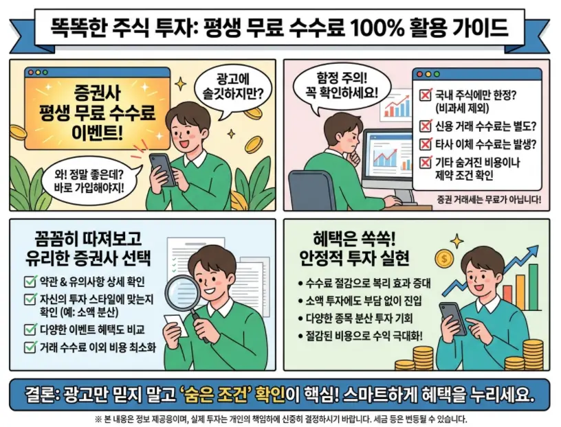 주식-거래-수수료-무료-이벤트-증권사 가입-시-평생-혜택-적용-조건-1