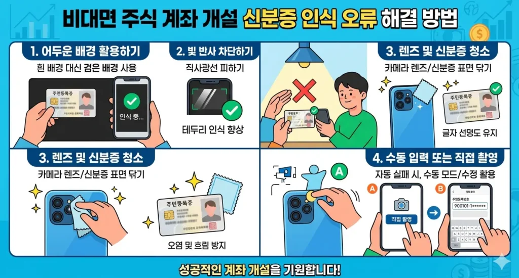 비대면으로-주식-계좌를-개설하는-도중에-신분증-인식-오류