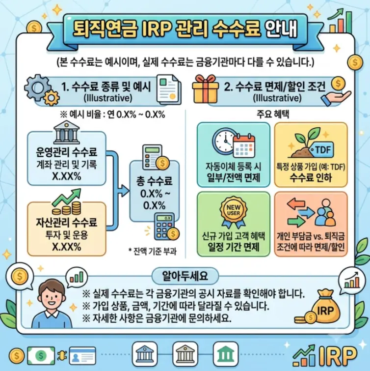 퇴직연금-IRP-계좌-운용-관리-수수료